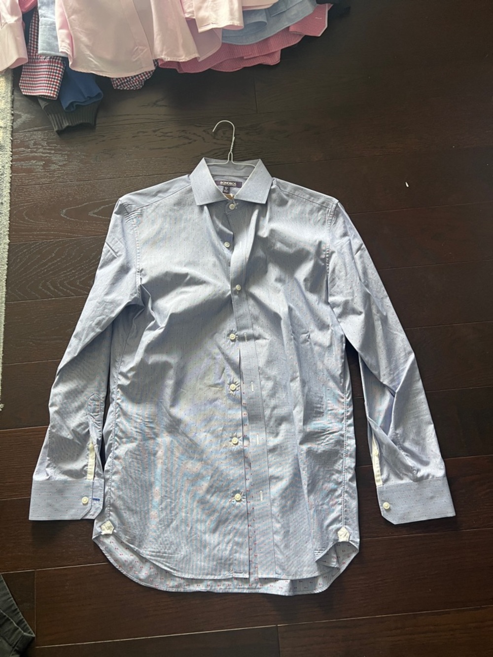 BONOBOS Classic Light Blue Men's Dress Shirt